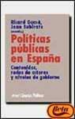POLITICAS PUBLICAS EN ESPAÑA