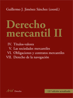 Derecho Mercantil, II