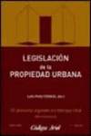 Legislación de la propiedad urbana