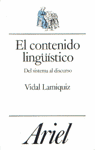 Contenido lingüístico, el