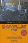 Turismo Silencio Balnearios y spas 2007