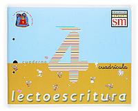 LECTOESCRITURA 4 CUADRICULA 4 AÑOS MOCHILA LETRAS