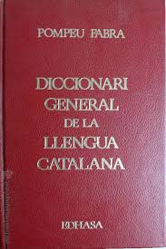 Diccionari geberal llengua catalana