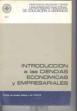 INTRODUCCION A LAS CIENCIAS ECONOMICAS Y EMPRESARIALES