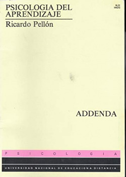 PSICOLOGIA DEL APRENDIZAJE. ADDENDA