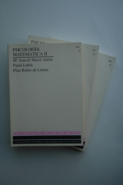 PSICOLOGIA MATEMATICA II