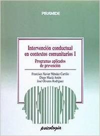 INTERVENCION CONDUCTUAL CONTEXTOS COMUNITARIOS I PROGRAMAS