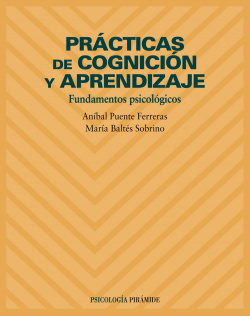 PRACTICAS DE COGNICION Y APRENDIZAJE.(PSICOLOGIA)