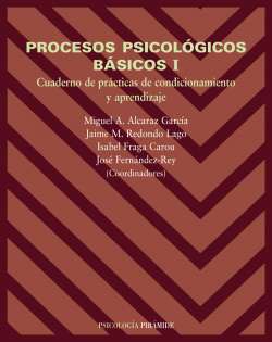 Procesos psicológicos básicos I