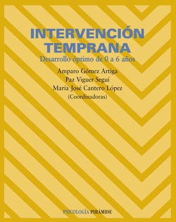 INTERVENCION TEMPRANA.(PSICOLOGIA)