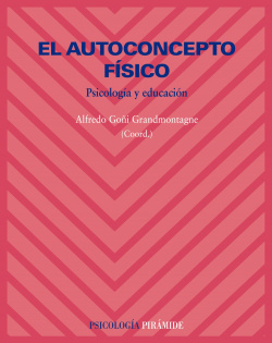 El autoconcepto físico