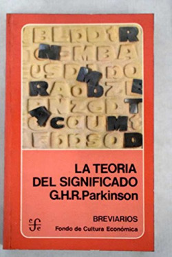 Teoría del significado