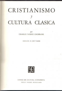 Cristianismo y cultura clásica