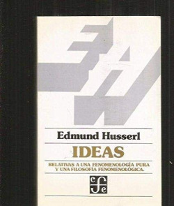Ideas relativas a una fenomenología pura y una filosofía fenomenológica