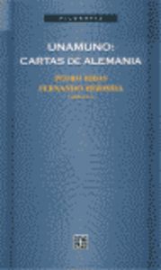 Unamuno: cartas de alemania