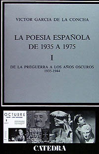 (I).POESIA ESPAÑOL POSTGUERRA.(1935-1975).(CIRTICA Y ESTUDIO