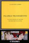 PALABRAS TRANSPARENTES.(CRITICA Y ESTUDIOS LITERARIOS)