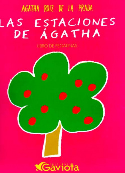 Las estaciones de Agatha. Libro de pegatinas