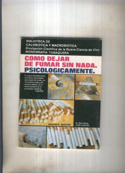 COMO DEJAR DE FUMAR SIN NADA, PSICOLOGICAMENTE