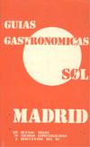 GUIA GASTRONOMICA DE MADRID