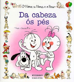 Da cabeza ós pés.