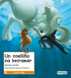 Un coelliño na beiramar