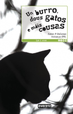 Un burro, dous gatos e mais cousas.