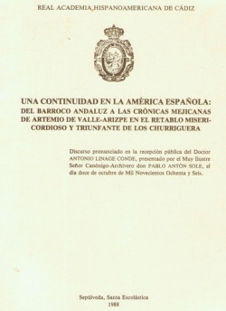 Una continuidad en la america española:del barroco andaluz a las crónicas mejicanas