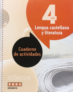 Cuaderno lengua castellana 4t.eso. Atomium