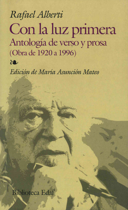 CON LA LUZ PRIMERA-ANTOLOGIA DE VERSO P.