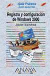 Registro y configuración de Windows 2000