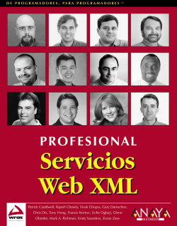 Servicios web xml
