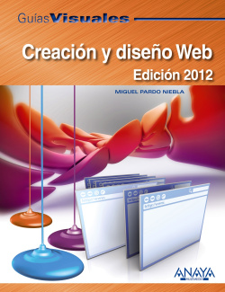 Creación y diseño Web.Edición 2012