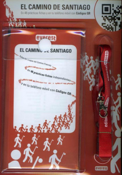 Camino de Santiago. Colgante etapas del Camino