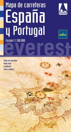 Mapa de carreteras españa y portugal
