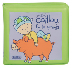 Bebé Caillou. En la granja