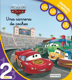 Cars. Una carrera de coches. Lectura Nivel 2