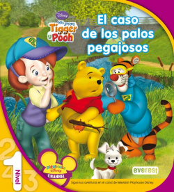 Mis amigos Tigger y Pooh. El caso de los palos pegajosos. Lectura Nivel 1