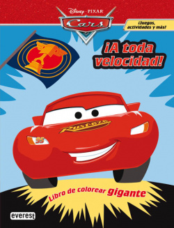 Cars. íA toda velocidad! Libro de colorear gigante