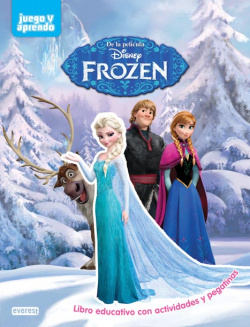 Frozen:libro educativo con actividades y pegatinas