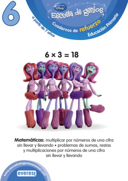 Multiplicar por números de una cifra sin llevar y llevando