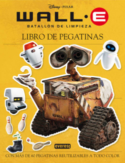 Wall-e. batallon de limpieza. libro de pegatinas