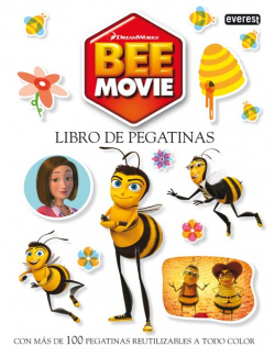 Bee movie. libro de pegatinas reutilizables