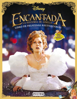 Encantada. la historia de giselle. libro de pegatinas reutilizables