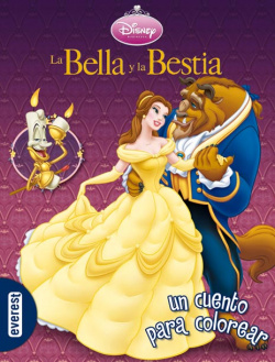 La bella y la bestia. un cuento para colorear