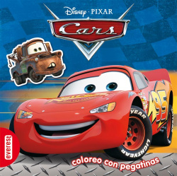 Cars. coloreo con pegatinas
