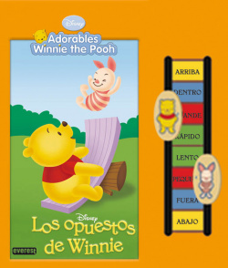 Adorables winnie the pooh. los opuestos de winnie