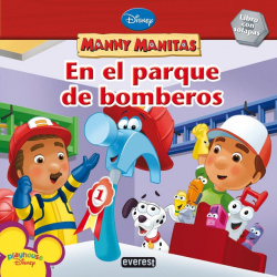 Manny Manitas. En el parque de bomberos
