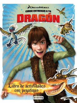 Como entrenar a tu dragon. libro de actividades con pegatinas