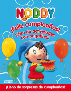 Noddy. íFeliz cumpleaños! Libro de actividades con pegatinas